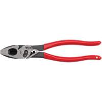 Lineman's Dipped Grip Pliers with Crimper & Bolt Cutter NRZ Safety Inc.
