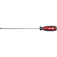 Cabinet Screwdriver, 1/4" Tip, Round, 363 mm L, Cushion Grip Handle NRZ Safety Inc.