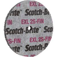 Meule homog&egrave;ne Scotch-Brite EXL, 3" x 1/2", Arbre de 1/4" NRZ Safety Inc.
