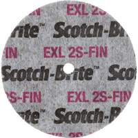 Meule homog&egrave;ne Scotch-Brite EXL, 3" x 1/2", Arbre de 1/4" NRZ Safety Inc.