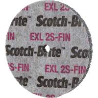 Meule homog&egrave;ne Scotch-Brite EXL, 3" x 1/2", Arbre de 1/4" NRZ Safety Inc.