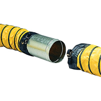 ALLEGRO INDUSTRIES Confined Space Accessories - Duct-to-Duct Connectors - 8" Diameter NRZ Safety Inc.