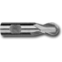 Weldon Shank Ball End Slot Drill Bit, 3/32" Dia., 1-7/8" L, 1/4" Shank, High Speed Cobalt NRZ Safety Inc.