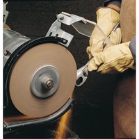 Meules d'abrasion & de polissage Scotch-brite, 6" dia. x 1" la, Arbre 1", Oxyde d'aluminium NRZ Safety Inc.