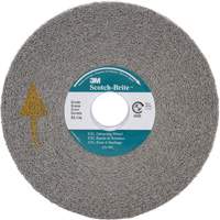 Meule d'&eacute;barbage EXL Scotch-Brite, 6" x 1", Arbre de 1" NRZ Safety Inc.