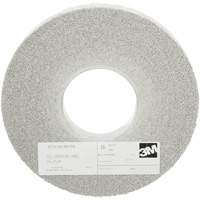 Meules d'&eacute;barbage EXL Scotch-Brite, 8" x 1", Arbre de 3", Oxyde d'aluminium NRZ Safety Inc.