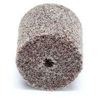 Meule d'abrasion et de polissage unitaris&eacute;e Scotch-Brite, 1" x 1", Arbre de 3/16"-7, Grain de Moyen, Oxyde d'aluminium NRZ Safety Inc.