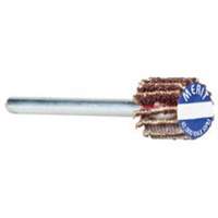 Roue &agrave; lamelles haute performance Micro-Mini, Oxyde d'aluminium, Grain 180, 3/4" x 3/16" x 1/8" NRZ Safety Inc.