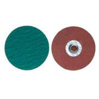 Quick-Change Cloth Disc, 4" Dia., 120 Grit, Zirconium NRZ Safety Inc.
