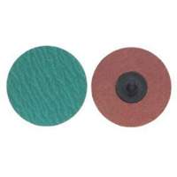 Quick-Change Discs, 3" Dia., 36 Grit, Zirconia Alumina NRZ Safety Inc.
