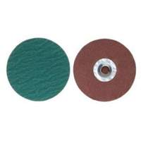 Quick-Change Discs, 3" Dia., 36 Grit, Zirconia Alumina NRZ Safety Inc.