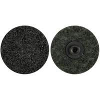 Disques non tiss&eacute;s &agrave; changement rapide, 2" dia., Grain Extra grossier, Oxyde d'aluminium NRZ Safety Inc.