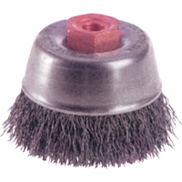 Crimped Wire Cup Brushes - High Speed Small Grinder NRZ Safety Inc.