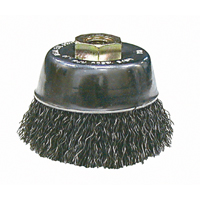 Crimped Wire Cup Brushes - High Speed Small Grinder NRZ Safety Inc.