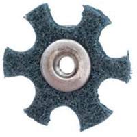 Disque abrasif en forme d'&eacute;toile pour pr&eacute;paration de surface Abrasotex , 1-1/2" dia., Grain Tr&egrave;s fin, Oxyde d'aluminium NRZ Safety Inc.
