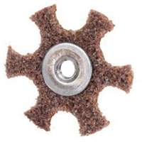 Disque abrasif en forme d'&eacute;toile pour pr&eacute;paration de surface Abrasotex , 2" dia., Grain Cors&eacute;, Oxyde d'aluminium NRZ Safety Inc.