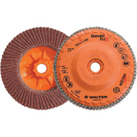 Disque &agrave; lamelles Enduro-Flex, 4-1/2" x 5/8"-11, Type 27, Grain 40, Alumine de zirconium NRZ Safety Inc.