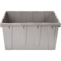 Contenant emboîtable, 21,1" la x 17,7" p x 12" h, Gris NRZ Safety Inc.