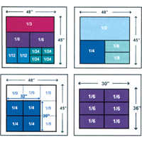 StakPak Plus 4845 System Containers, 15" W x 24" D x 14.5" H, Royal Blue NRZ Safety Inc.