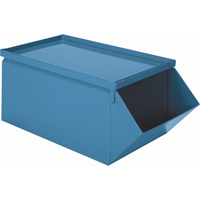 Bacs Stackbins en acier - Couvercle dessus NRZ Safety Inc.