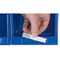 Bac empilable & &agrave; suspendre, 4-13/16" la, 3-3/16" h x 7-1/8" p, Bleu NRZ Safety Inc.
