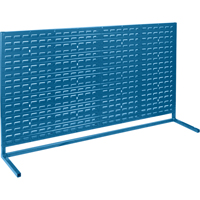 Louvered Bench Racks - Rack Only, 0 Bins, 72" W x 15" D x 40" H NRZ Safety Inc.