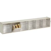 Tip-Out Bins Modular Storage System, 23-5/8" W x 3-5/8" D x 4-1/2" H, 6 Drawers NRZ Safety Inc.