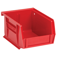 Ultra Stack & Hang Bin, 4-1/8" W x 3" H x 5-3/8" D, Red NRZ Safety Inc.