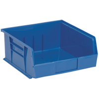Bacs ultra empilable & suspendable, 11" la, 5" h x 10-7/8" p, Bleu NRZ Safety Inc.