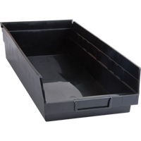 Recycled Shelf Bins, 8-3/8" W x 17-7/8" D x 4" H, 40 lbs. Capacity NRZ Safety Inc.