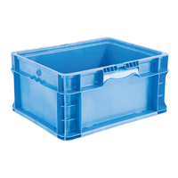 StakPak Plus 4845 System Containers, 15" W x 12" D x 7.5" H, Royal Blue NRZ Safety Inc.