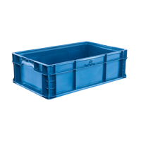 StakPak Plus 4845 System Containers, 15" W x 24" D x 7.5" H, Royal Blue NRZ Safety Inc.