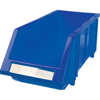 Stack & Hang Bin, 7-7/8" W x 7" H x 17-11/16" D, Blue NRZ Safety Inc.