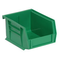 Ultra Stack & Hang Bin, 4-1/8" W x 3" H x 5-3/8" D, Green NRZ Safety Inc.