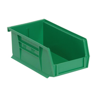 Ultra Stack & Hang Bin, 4-1/8" W x 3" H x 7-3/8" D, Green NRZ Safety Inc.