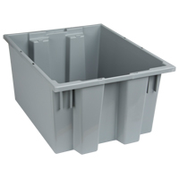Contenants Stack & Nest, 10" x 19,5" x 15,5", Gris NRZ Safety Inc.