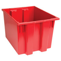 Contenants Stack & Nest, 13" x 19,5" x 15,5", Rouge NRZ Safety Inc.