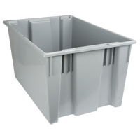 Contenants Stack & Nest, 15" x 29,5" x 19,5", Gris NRZ Safety Inc.