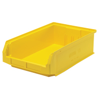 Contenants g&eacute;ants empilables, 12,375" la x 19,75" p x 5,875" h, Jaune NRZ Safety Inc.