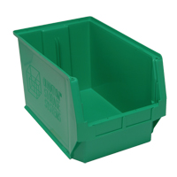 Contenants g&eacute;ants empilables, 12,375" la x 19,75" p x 11,875" h, Vert NRZ Safety Inc.