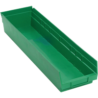 Bacs pour tablette, 6-5/8" la x 4" H x 23-5/8" p, Vert, Capacit&eacute; 50 lb NRZ Safety Inc.