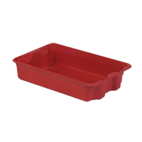 Contenants Stack-N-Nest de Plexton, 14,8" la x 24,3" p x 5,1" h, Rouge NRZ Safety Inc.
