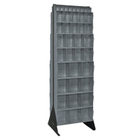 Tip-Out Bins Stand, 23-5/8" W x 16" D x 75" H, 72 Drawers NRZ Safety Inc.