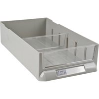 Replacement Drawer for KPC-100 Parts Cabinets, Plastic, 6-3/8" W x 11-3/10" D x 2-11/16" H, Grey NRZ Safety Inc.