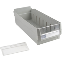 Replacement Drawer for KPC-HD Heavy-Duty Parts Cabinets, Plastic, 6-1/2" W x 14-4/5" D x 4" H, Grey NRZ Safety Inc.