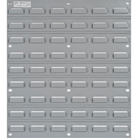 Metal Louvered Panel Bin Support Rack, 16 Bins, 18" W x 1/8" D x 19" H NRZ Safety Inc.