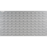 Metal Louvered Panel Bin Support Rack, 32 Bins, 36" W x 1/8" D x 19" H NRZ Safety Inc.