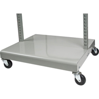 Mobile Tilt Bin Rack - Cart Only, Double-sided, 26-1/4" W x 22" D x 57-1/2" H NRZ Safety Inc.