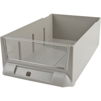 Replacement Drawer for KPC-200 Parts Cabinets, Plastic, 5-3/8" W x 9-13/16" D x 3-3/10" H, Grey NRZ Safety Inc.