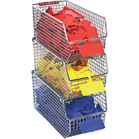Wire Mesh Stack & Hang Bins NRZ Safety Inc.